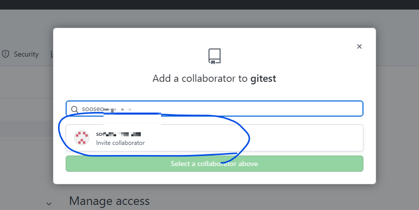 Add a collaborator to