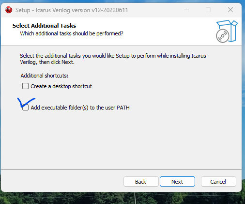 Select Additional Tasks