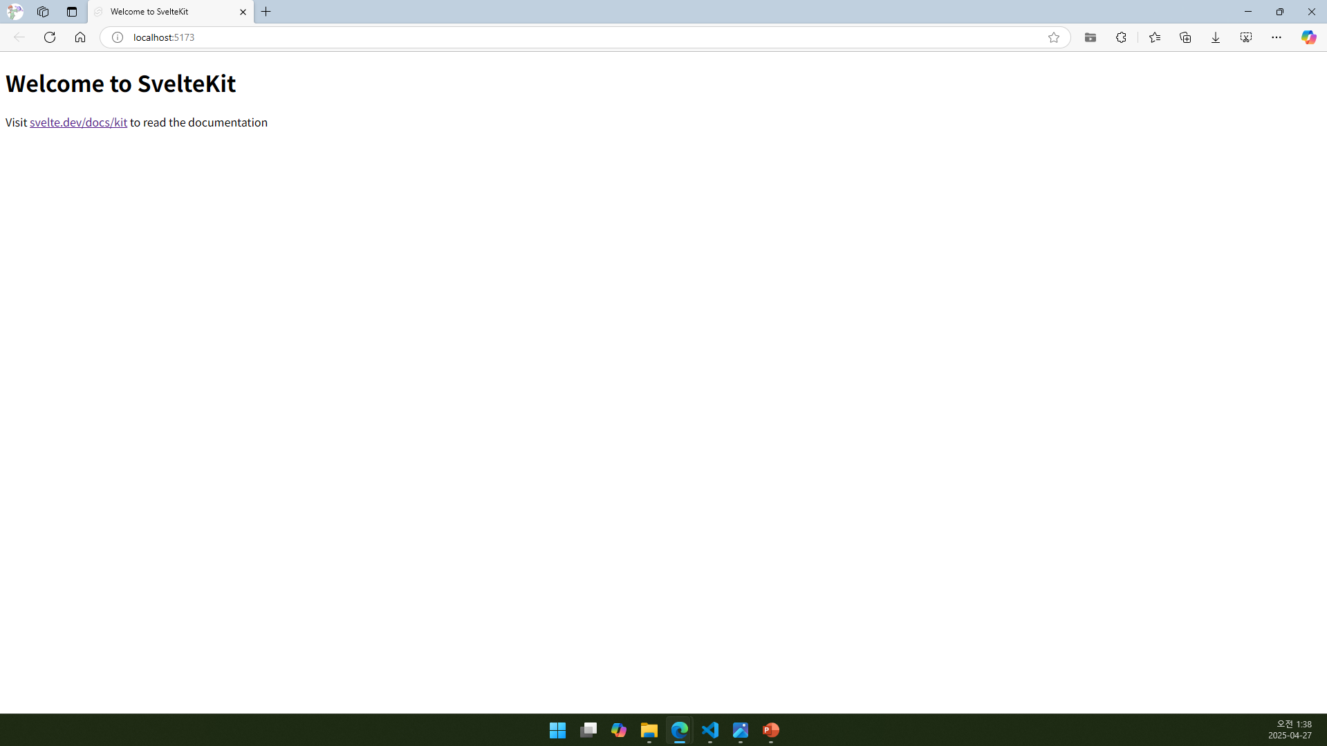 Welcome to SvelteKit